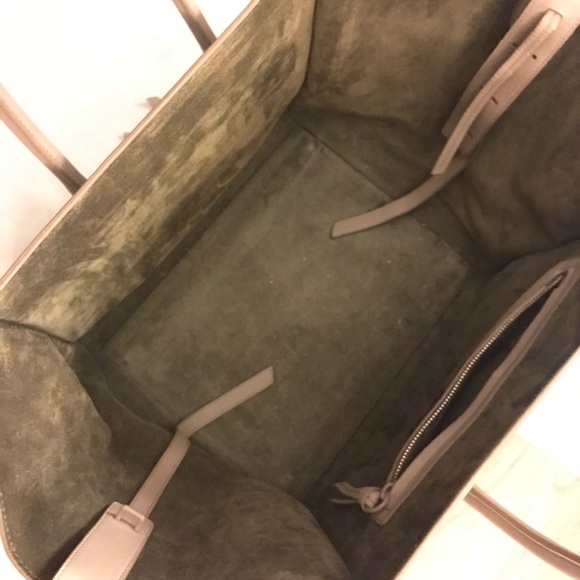 Celine Phantom grained calfskin in Light Khaki - Picture 5 of 8